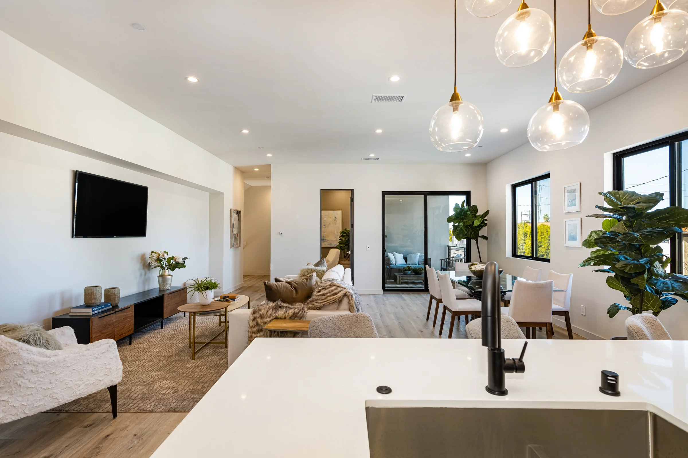 Costa Mesa · Four-home mixed-use development · Project photograph 16