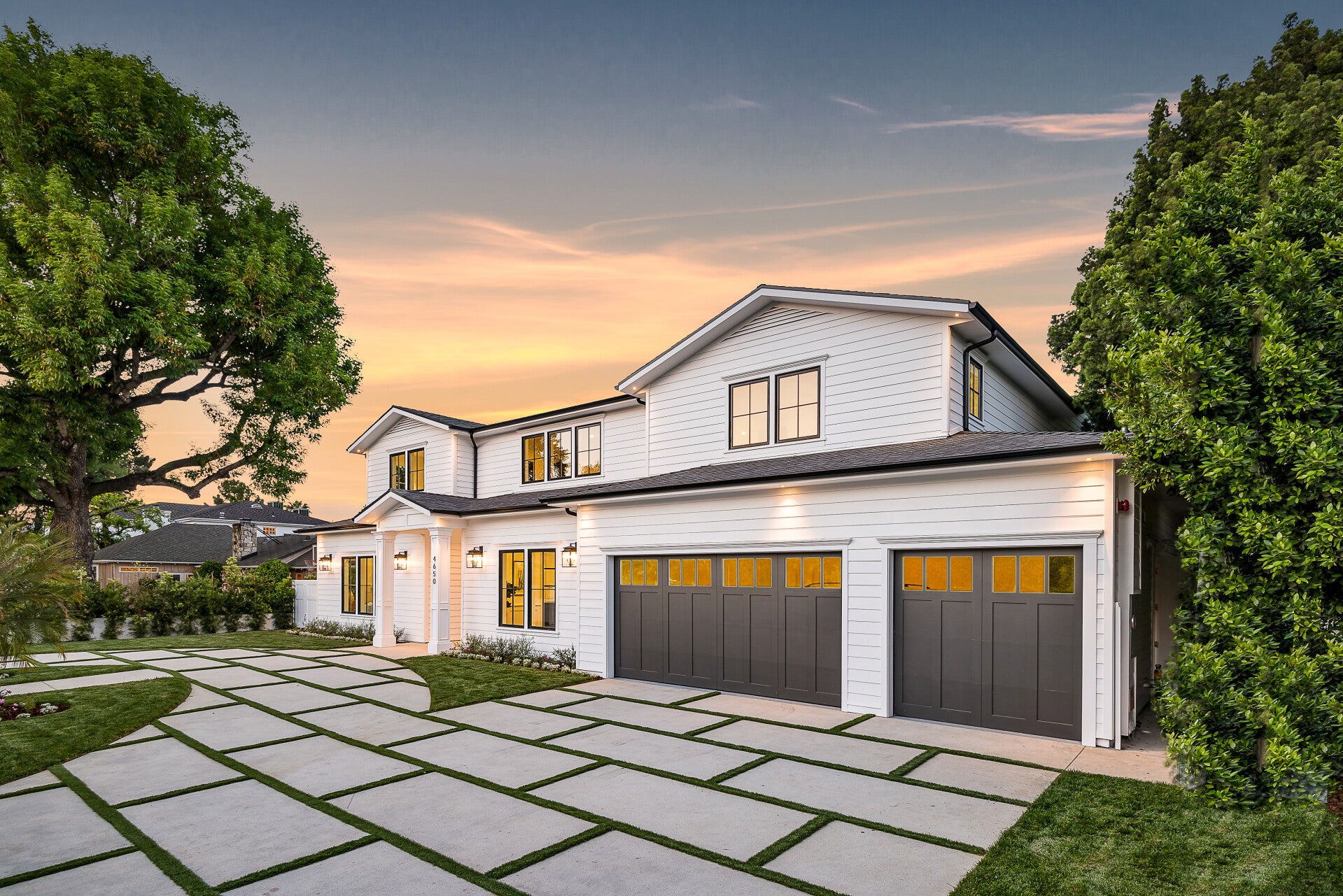 After · California farmhouse