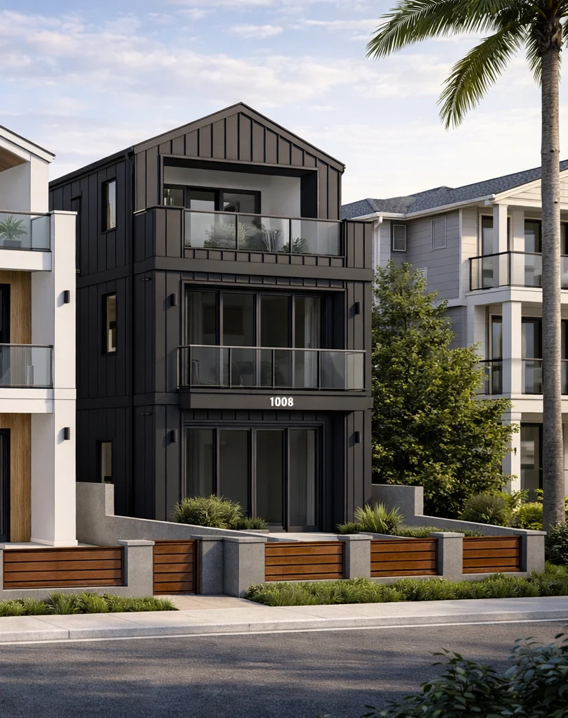 Architectural rendering of 1008 Huntington Street — 1008 Huntington Street
