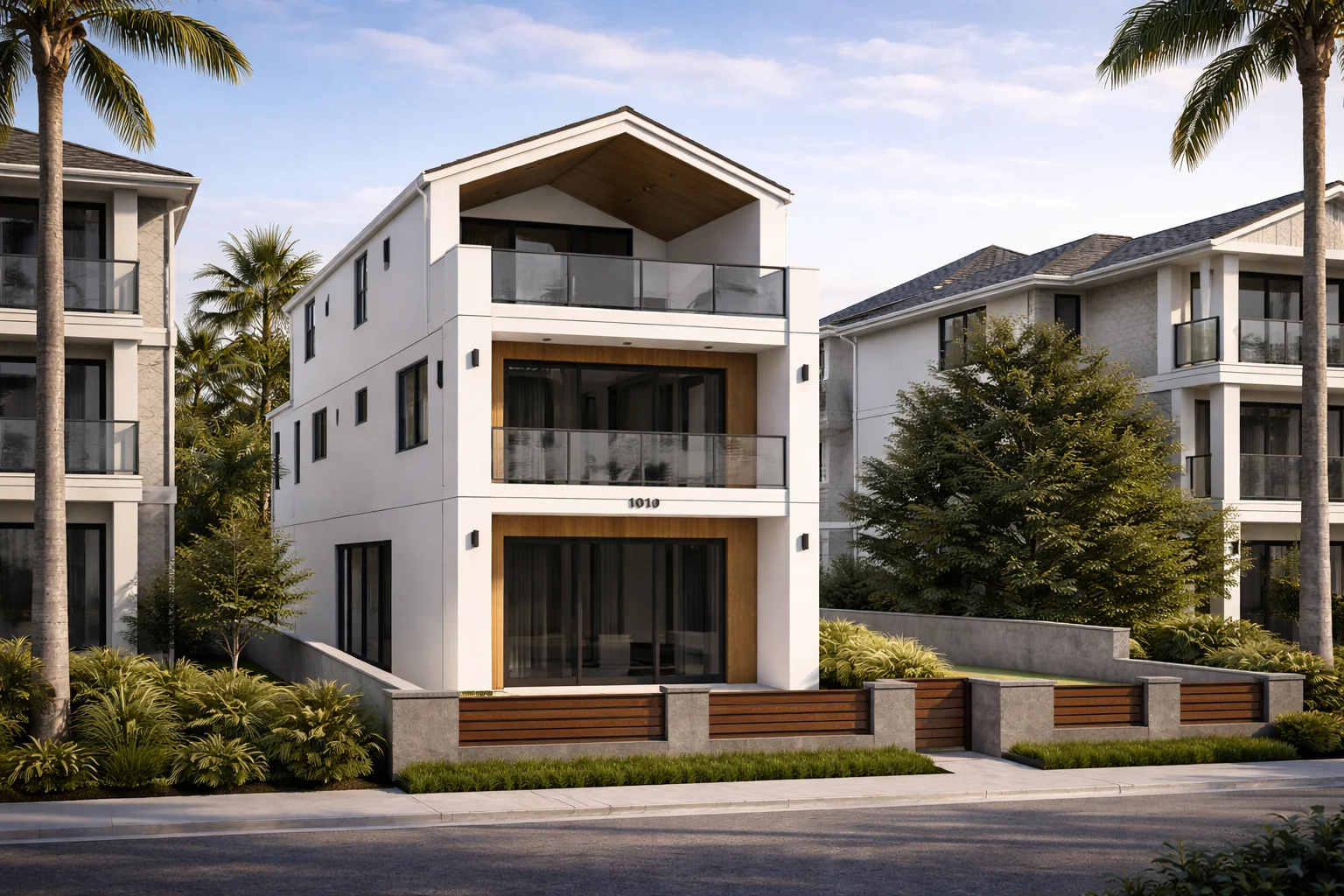 Architectural rendering of 1010 Huntington Street — 1010 Huntington Street